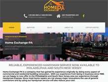 Tablet Screenshot of homexchangepa.com